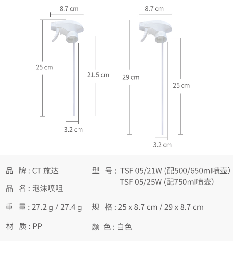 泡沫噴咀 噴壺噴頭 噴壺咀頭